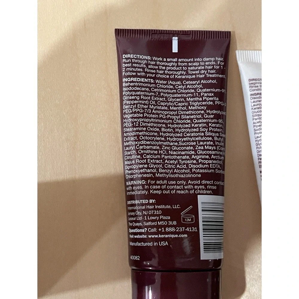 Keranique Scalp Stimulation Shampoo & Volumizing Keratin Conditioner 1 fl oz New